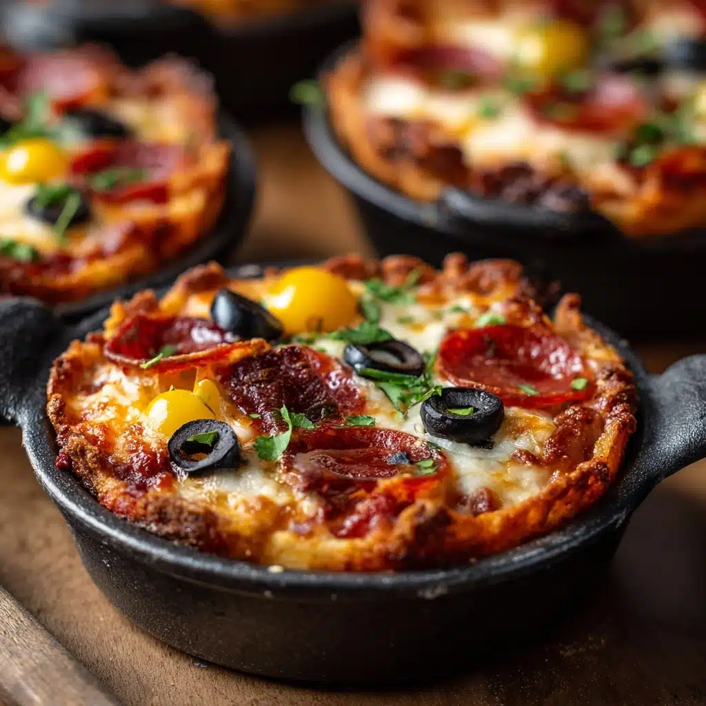 Low Carb Pizza Bowls Recipe - Recipe Image