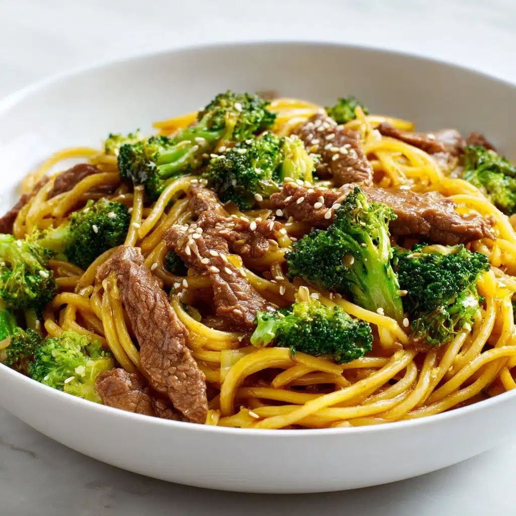 Beef and Broccoli Lo Mein Recipe - Recipe Image