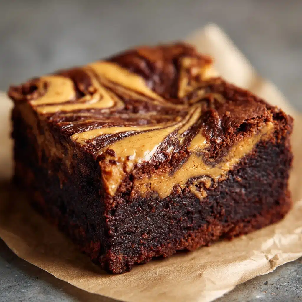 Peanut Butter Brownies Recipe - Recipe Image