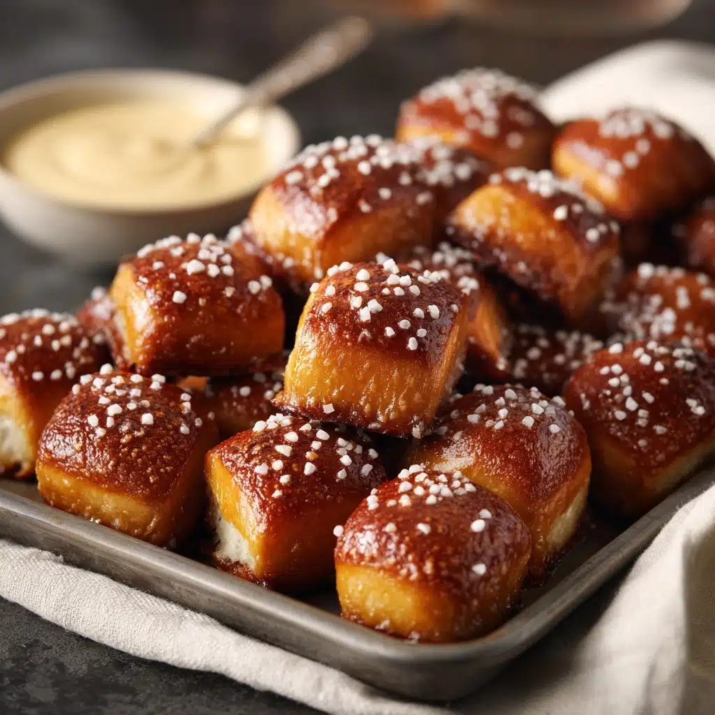 Two Ingredient Dough Pretzel Bites Recipe - Recipe Image