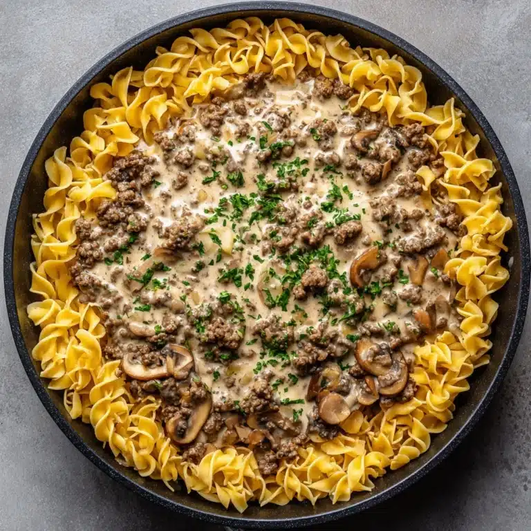 Ground Beef Stroganoff Recipe