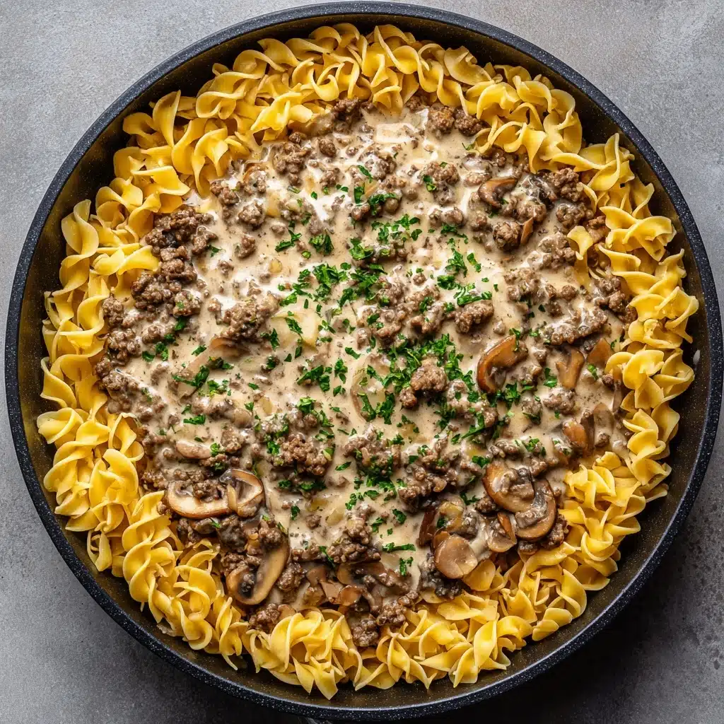 Ground Beef Stroganoff Recipe