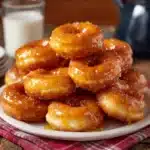 Canned Biscuit Glazed Doughnuts Recipe