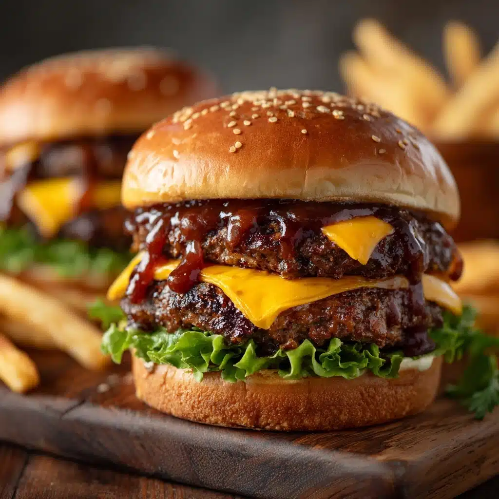 Teriyaki Parmesan Burgers Recipe - Recipe Image