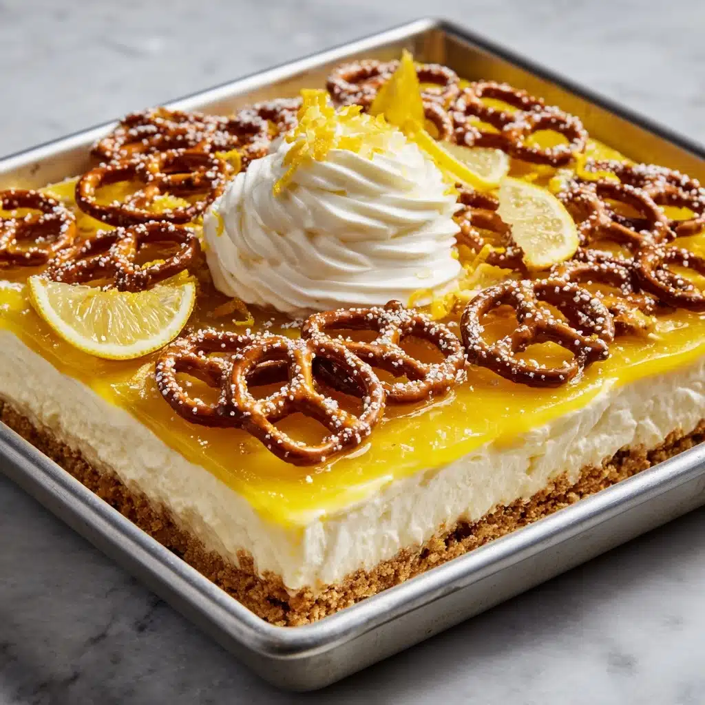 Lemon Pretzel Dessert Recipe
