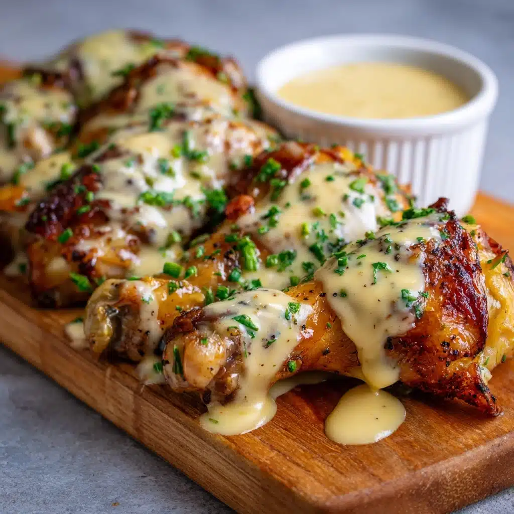 Alfredo Chicken Wings Recipe