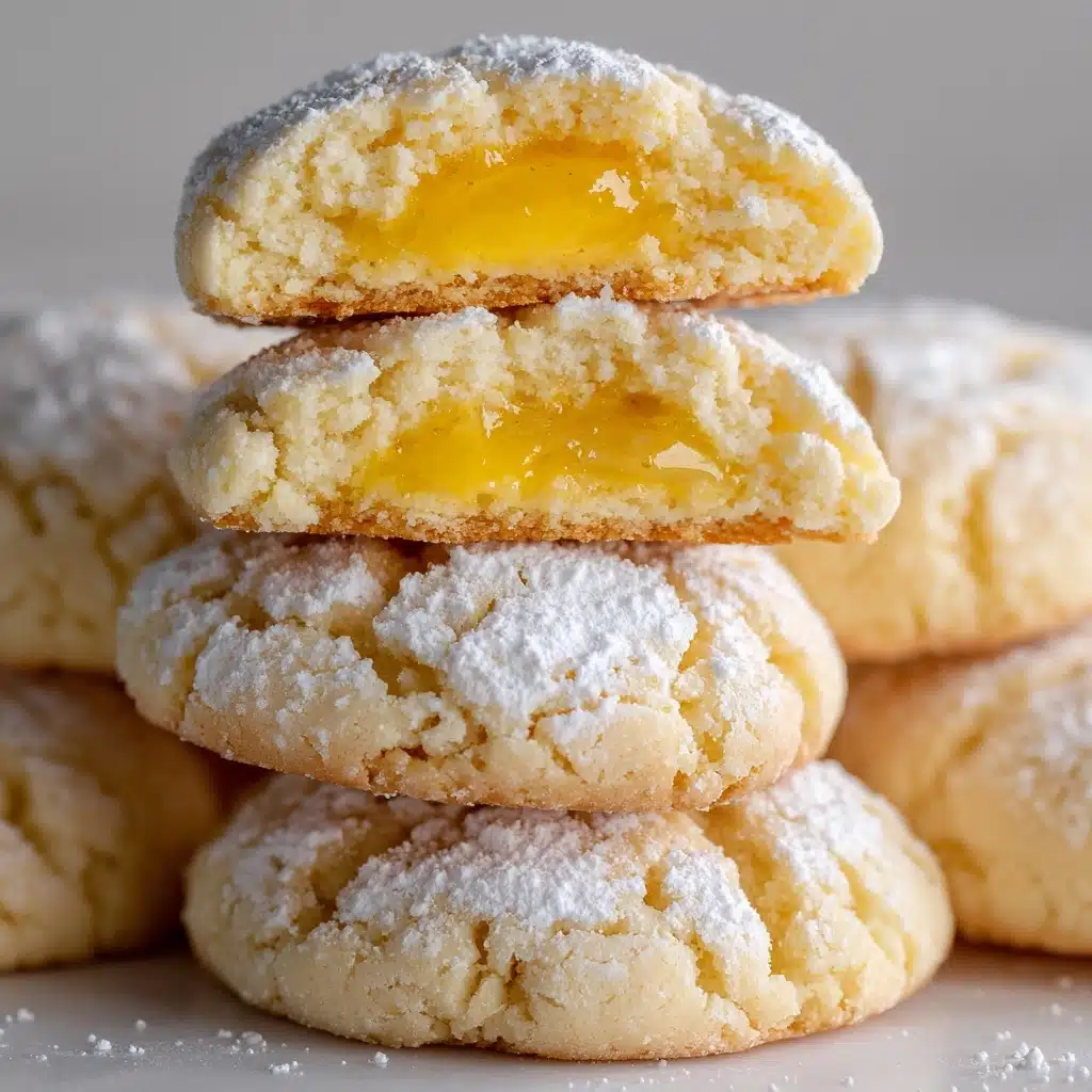 Stuffed Lemon Cookies Recipe
