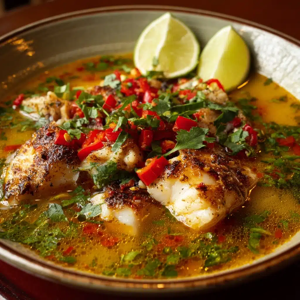 Coconut Lime Fish Soup Recipe - Recipe Image