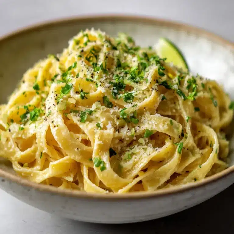 Refreshing Cilantro Lime Noodles for Quick Meals Recipe