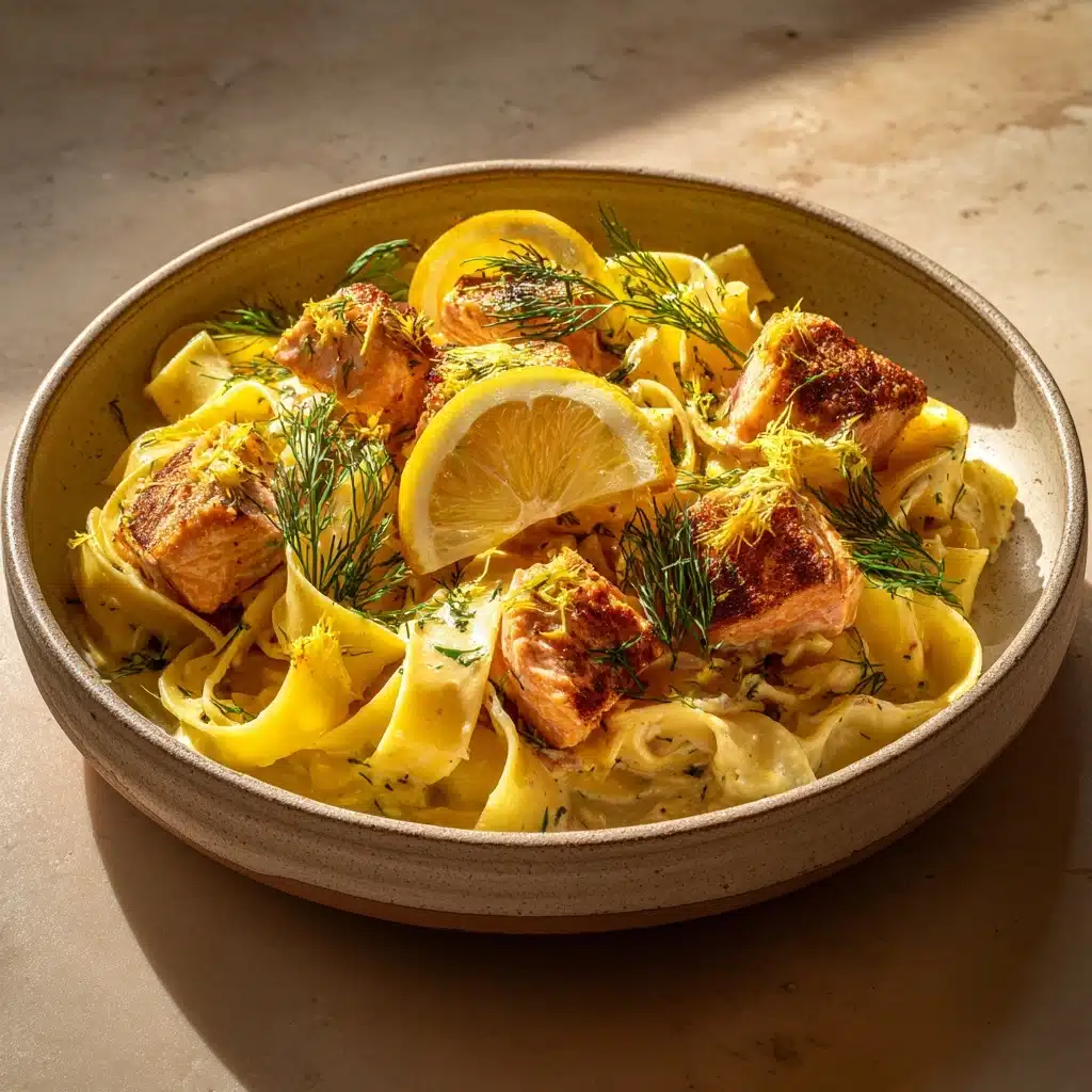 Citrus-Scented Pappardelle with Slow-Roasted Salmon: An Incredible Ultimate Recipe