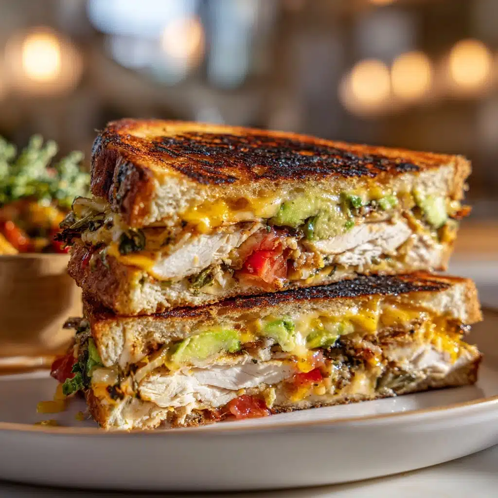 Chicken and Avocado Panini Recipe - Recipe Image
