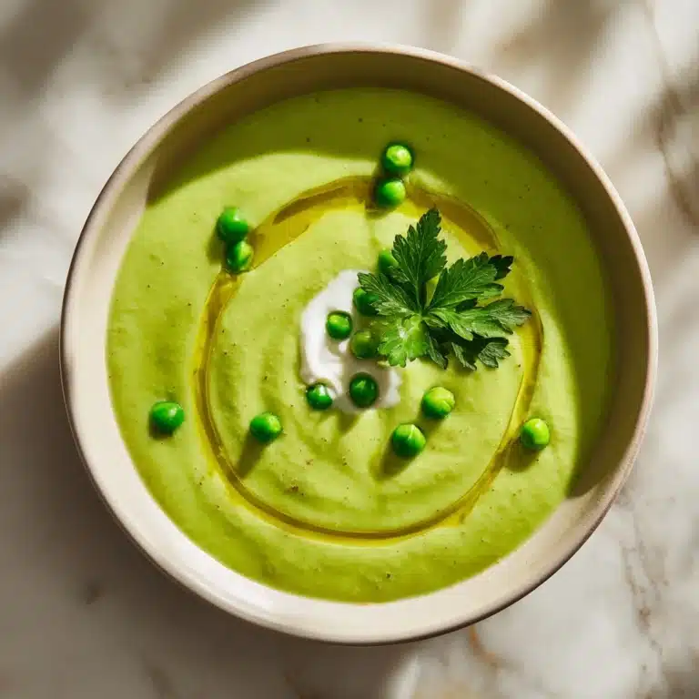 Asparagus and Pea Soup Recipe