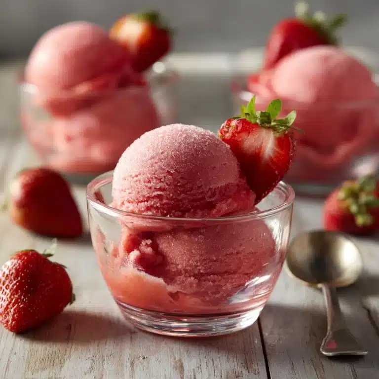 Strawberry Sorbet Recipe