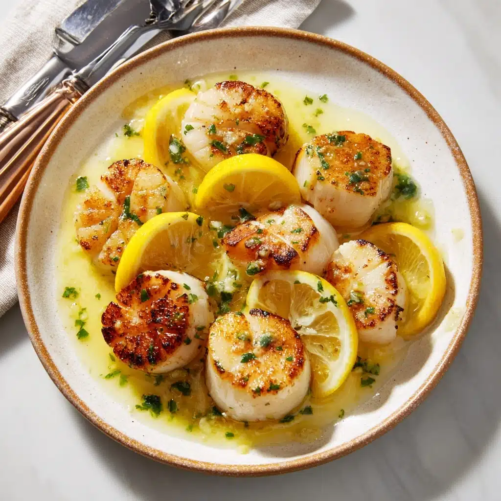 Lemon Butter Scallops Recipe - Recipe Image