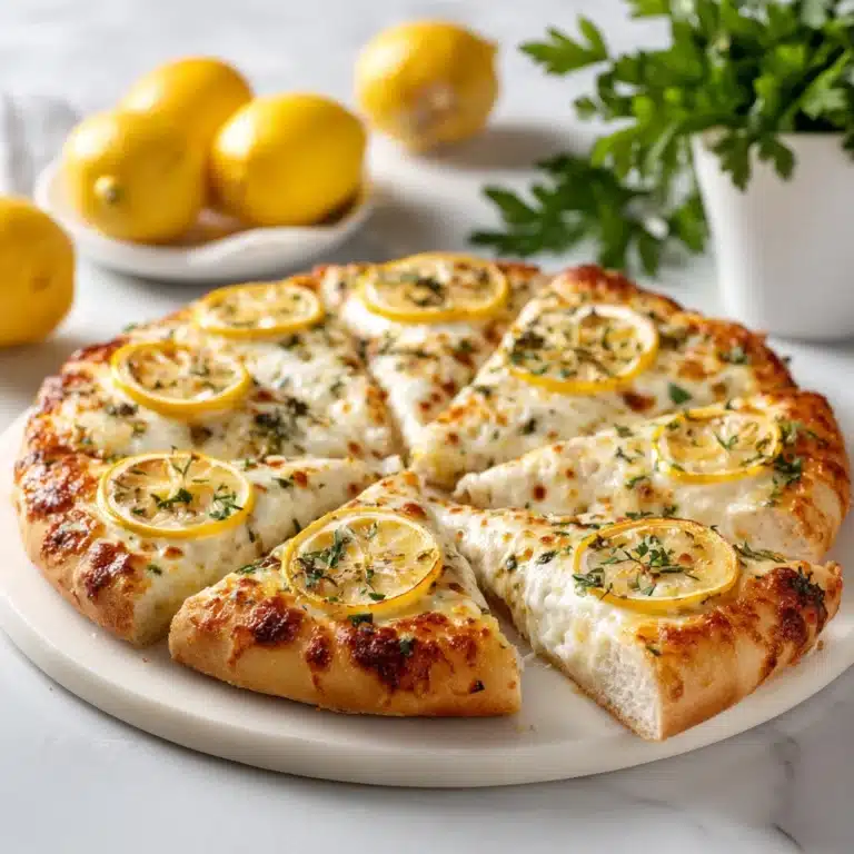 Zesty Lemon Pizza Recipe