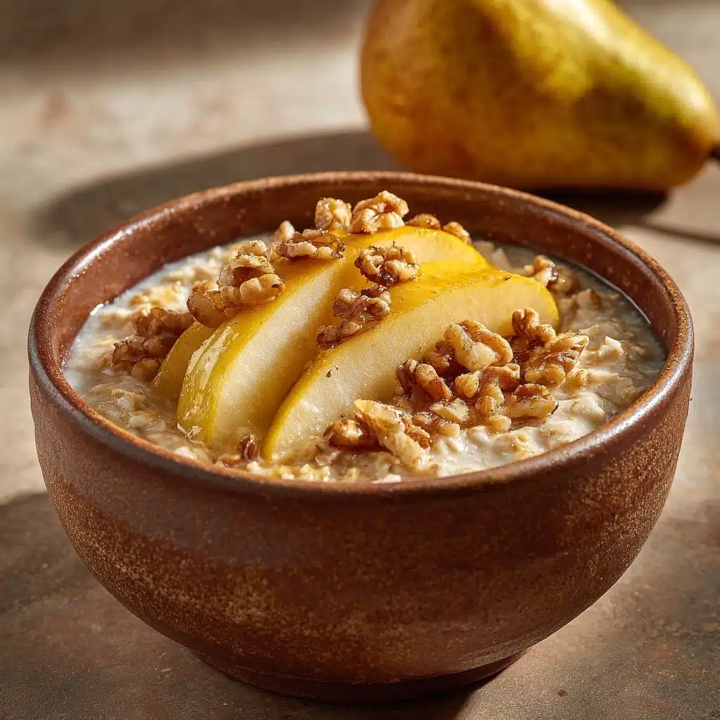 Caramelized Pear Oatmeal Bowls Recipe - Recipe Image