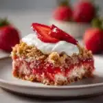 Strawberry Rhubarb Baked Oatmeal Recipe