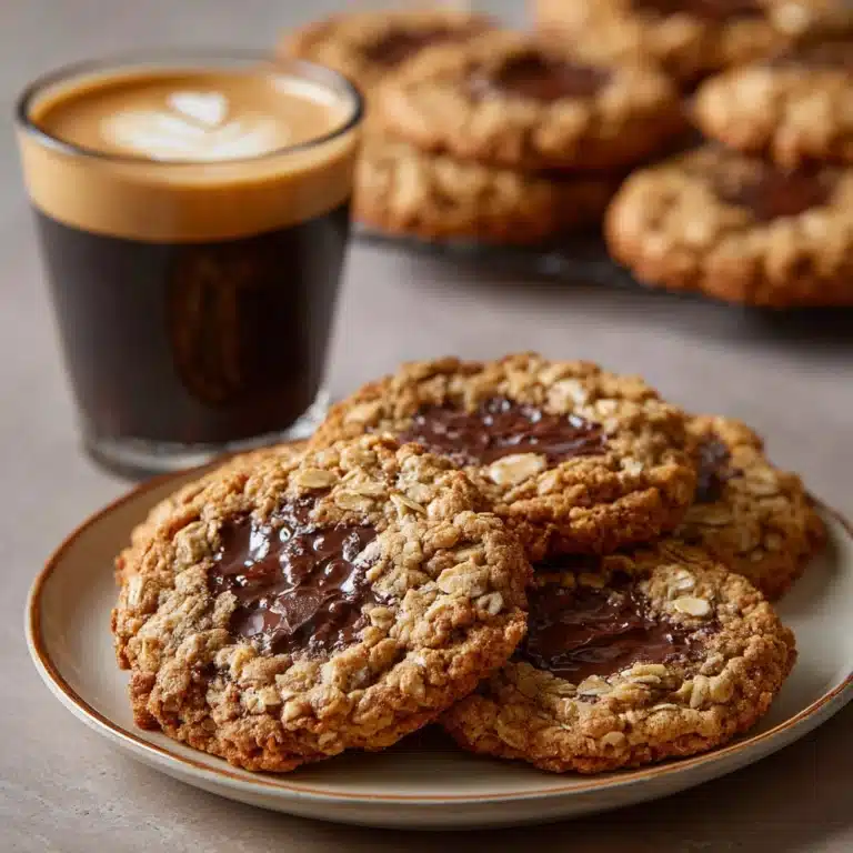 Chocolate Chip Espresso Oatmeal Cookies Recipe