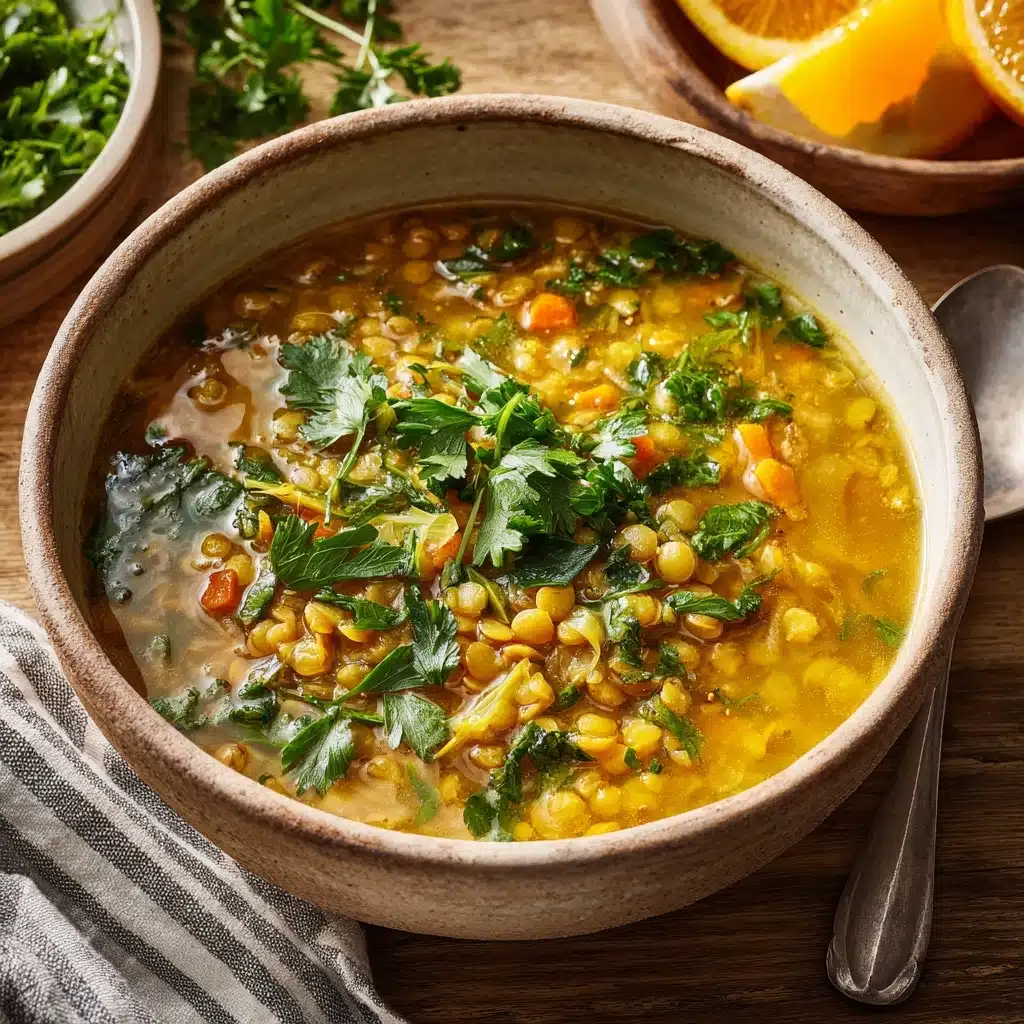 One-Pot Golden Lentil Soup Recipe - Recipe Image