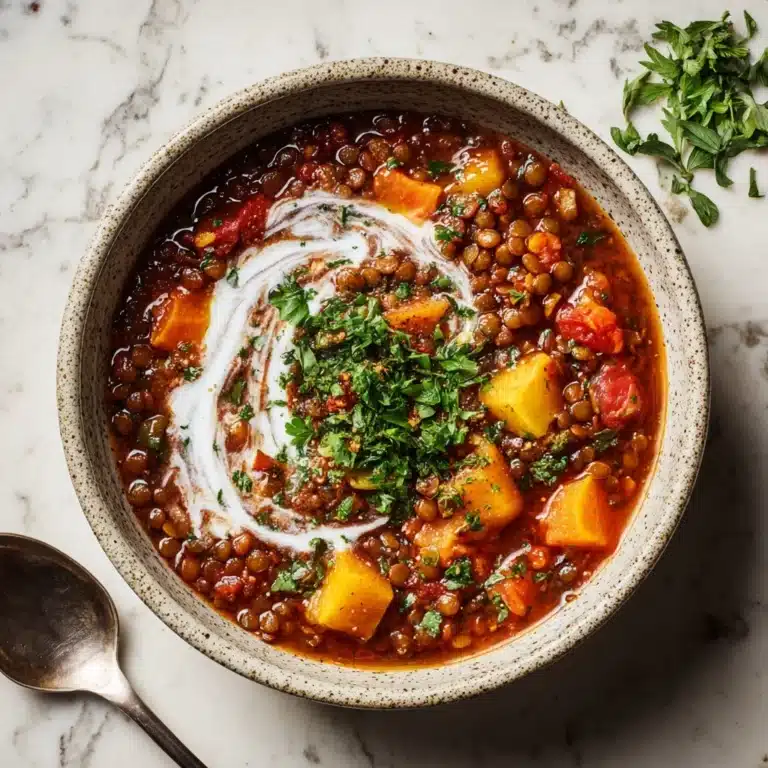 Mediterranean Lentil Soup Recipe