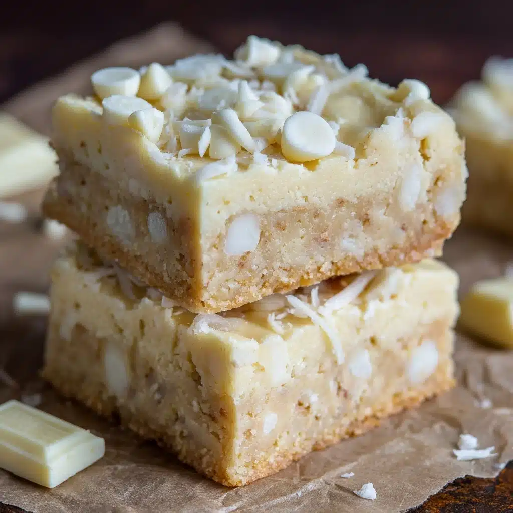 White Chocolate Brownies Recipe - Recipe Image
