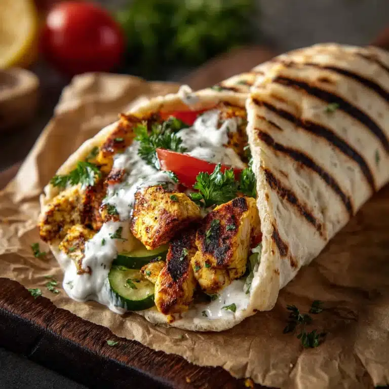 Greek Chicken Gyros Recipe