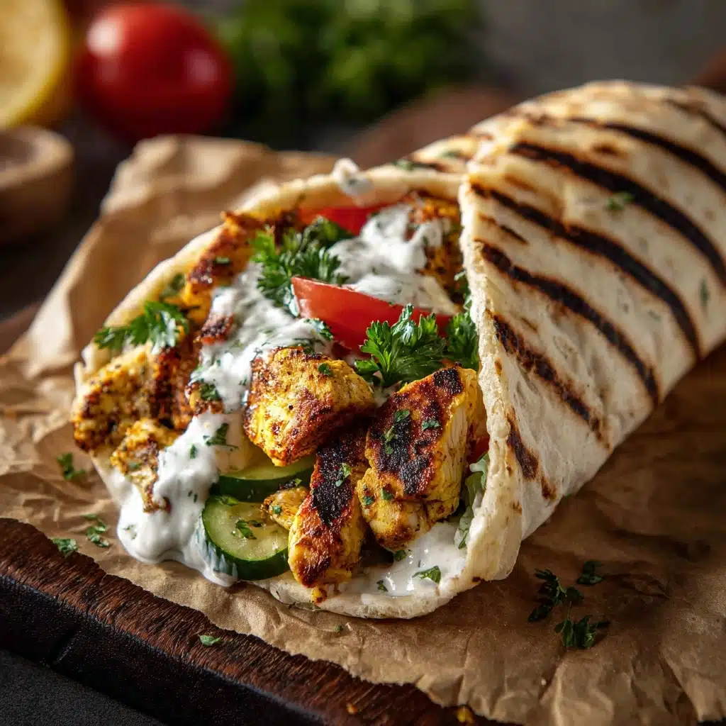 Greek Chicken Gyros Recipe - Recipe Image