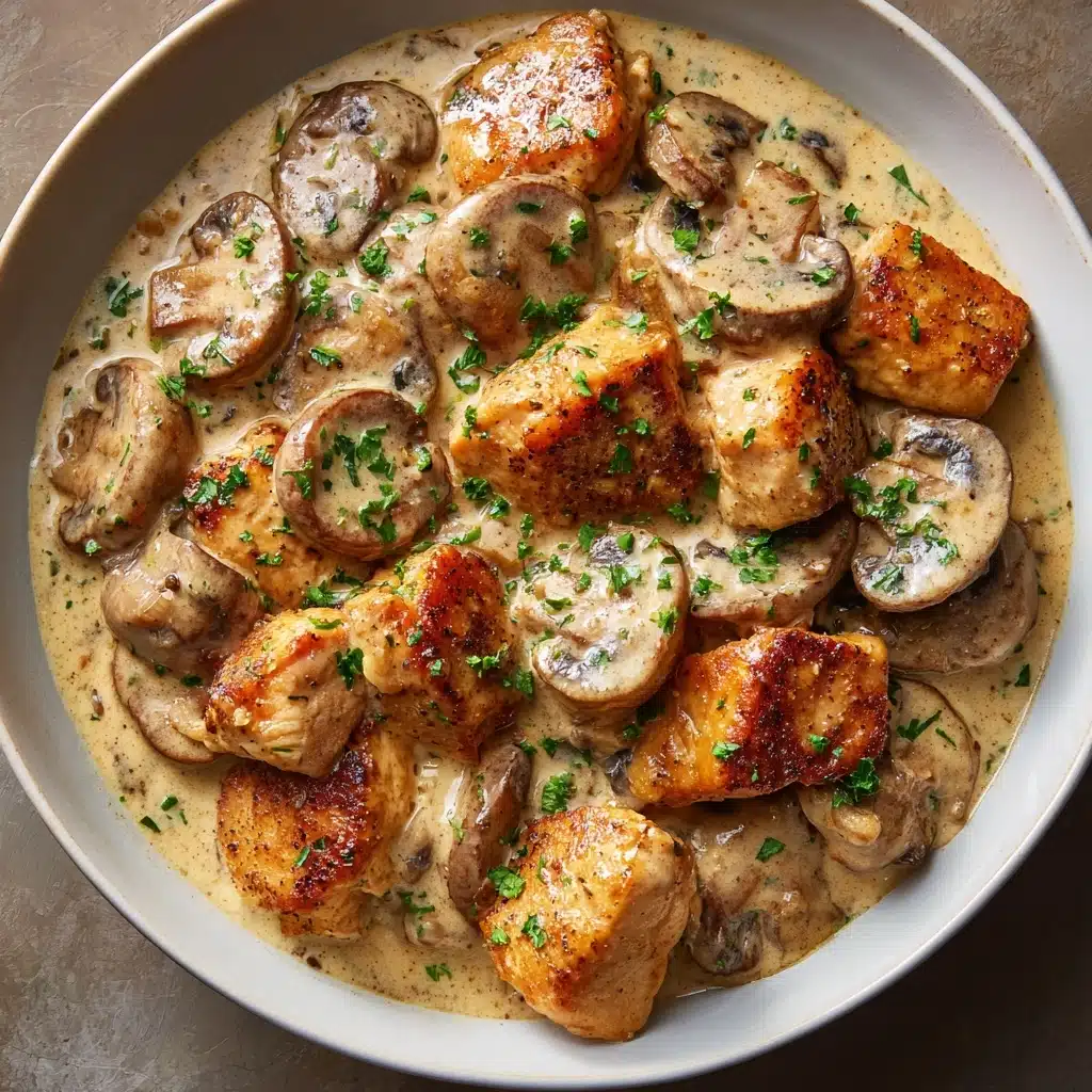 Chicken Mushroom Stroganoff Recipe - Recipe Image