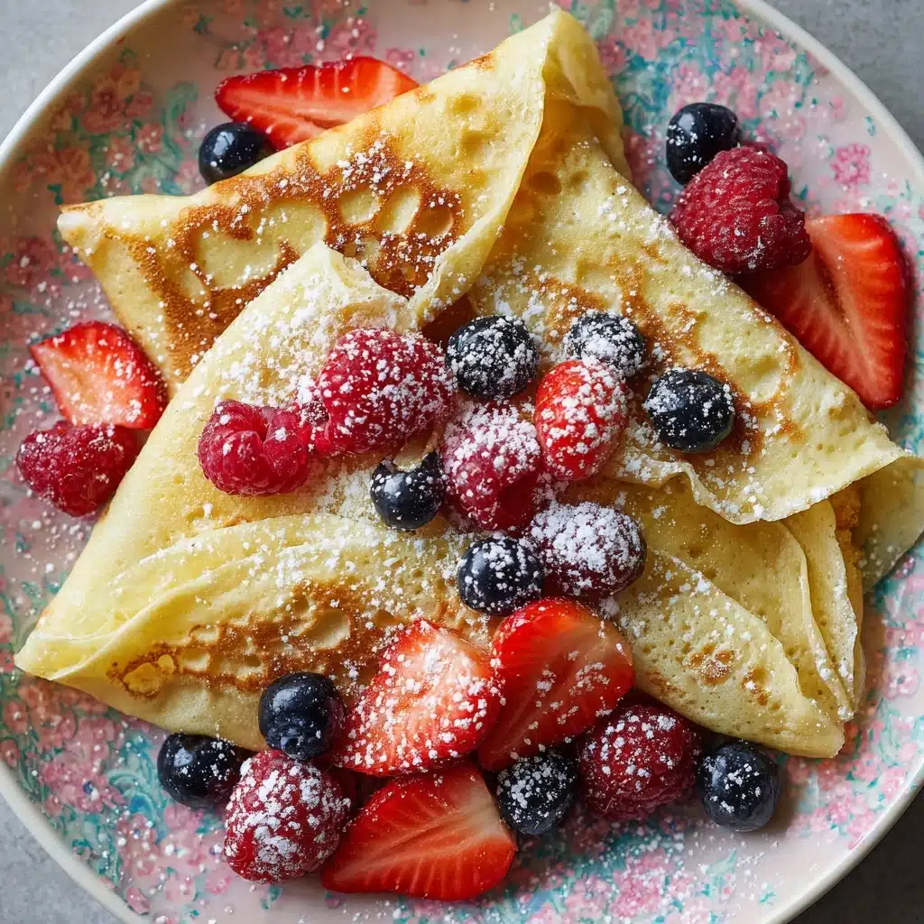 Mixed Berry Crepes Recipe - Recipe Image