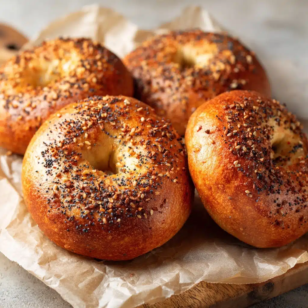 Air Fryer Protein Bagels Recipe - Recipe Image
