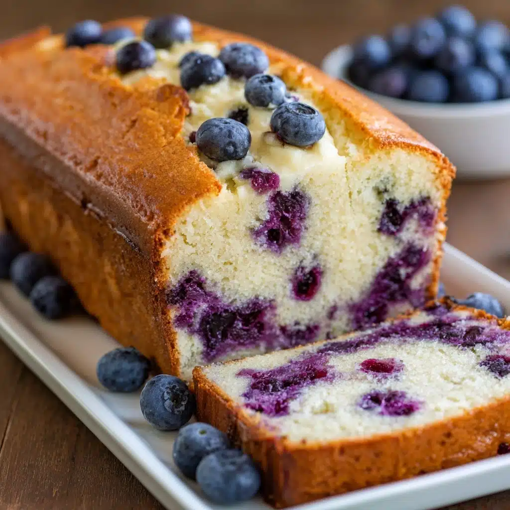 Blueberry Cream Cheese Bread Recipe