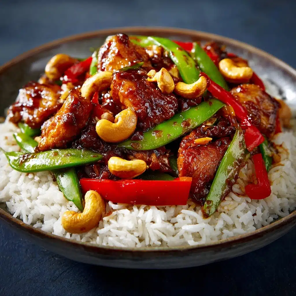 Cashew Chicken Stir-Fry Recipe