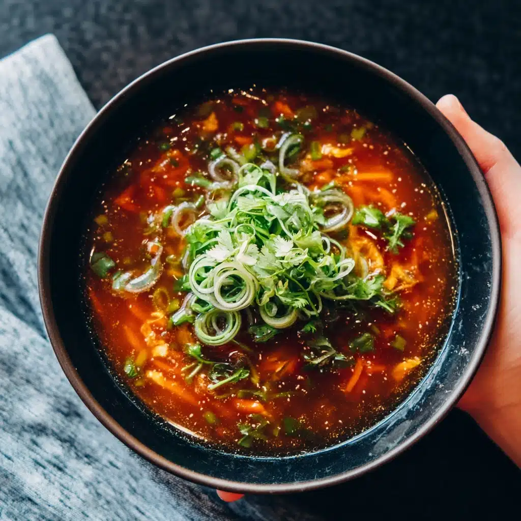 Vegetarian Hot and Sour Soup Recipe
