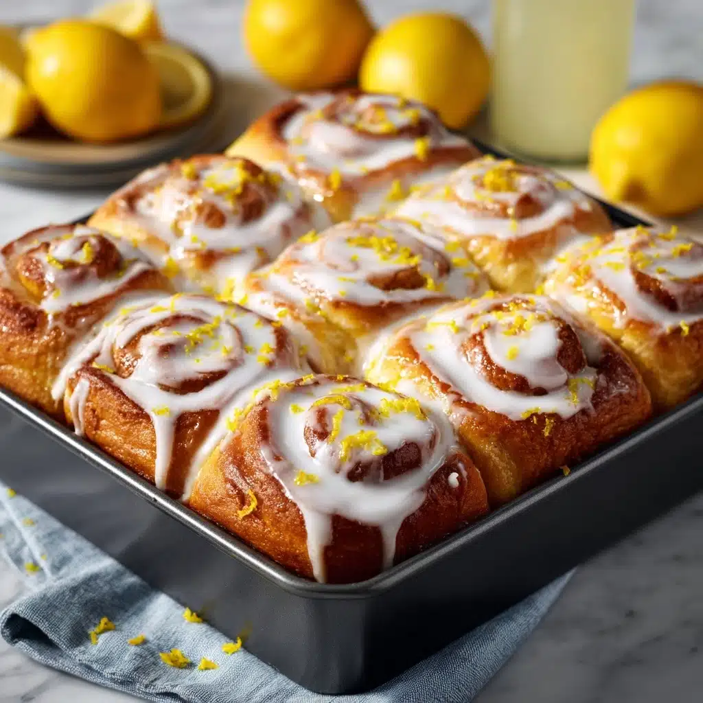 Lemon Rolls Recipe - Recipe Image