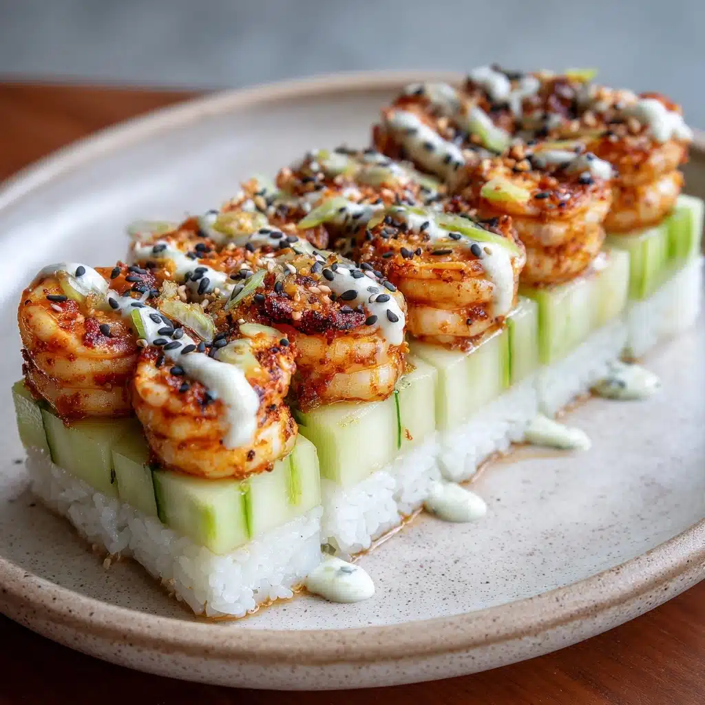 Shrimp Avocado Cucumber Boats Recipe - Recipe Image