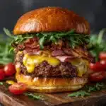Gruyere Cheeseburgers Recipe
