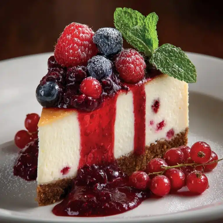 Classic New York Cheesecake: The Ultimate Creamy Delight Recipe