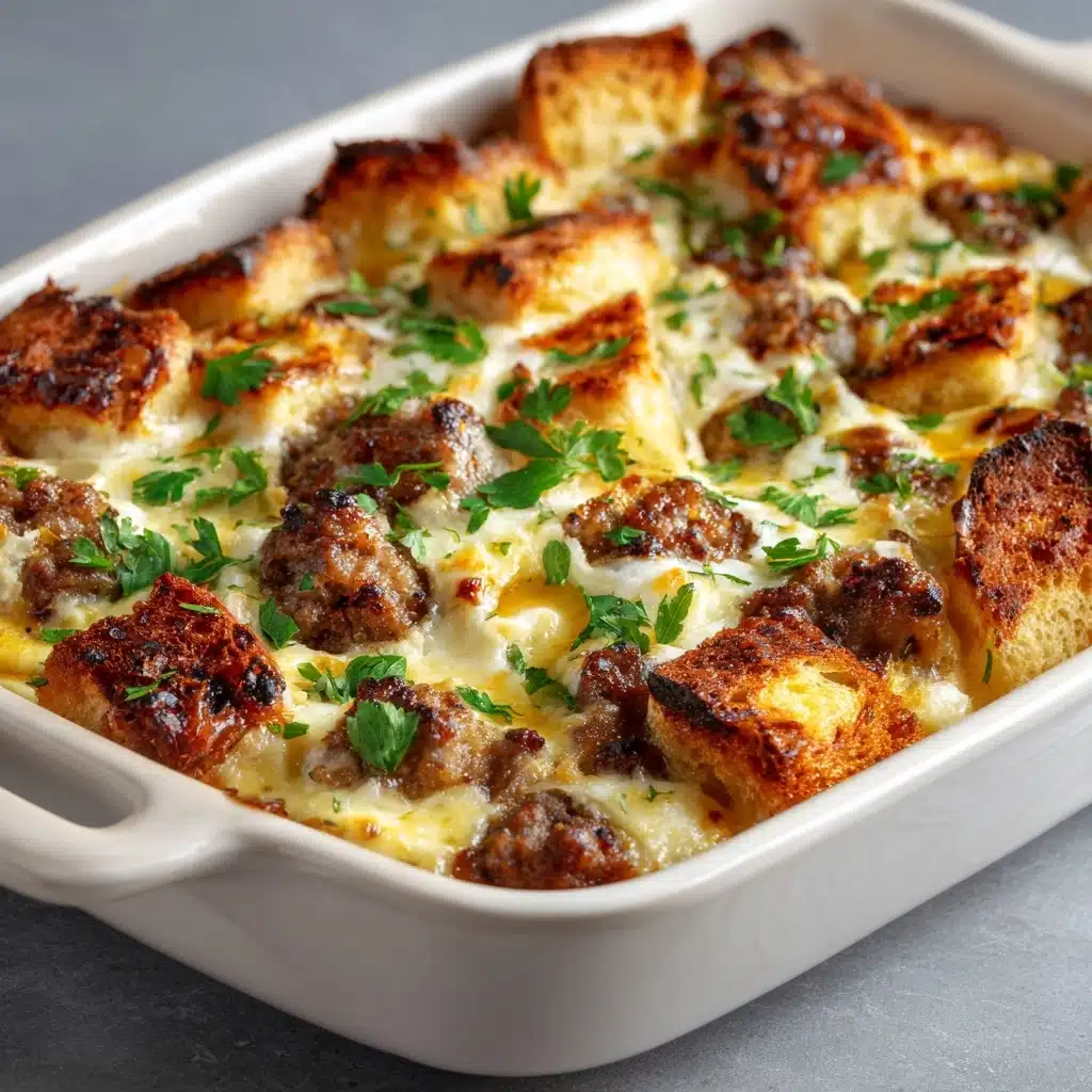 Sausage Breakfast Strata Recipe - Recipe Image