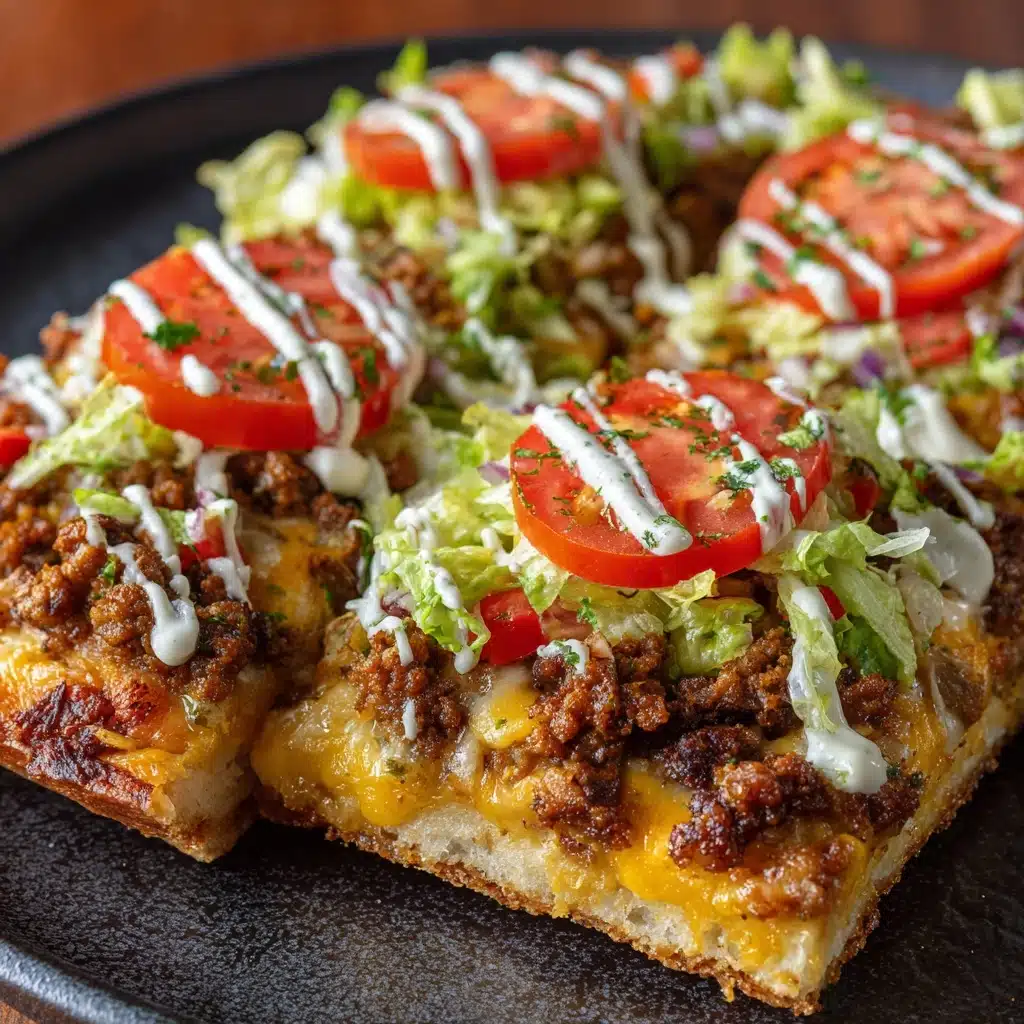 Taco Pizza Recipe - Recipe Image
