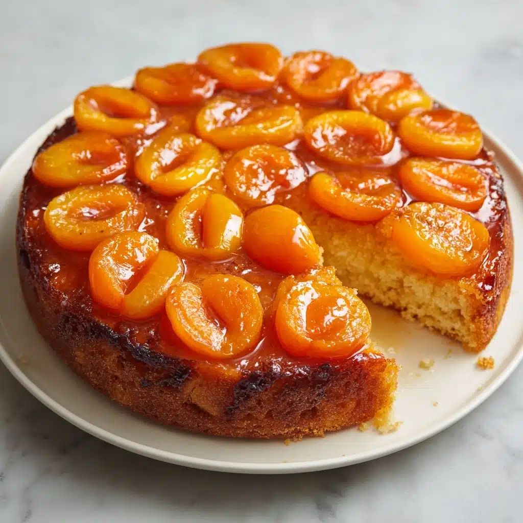 Apricot Upside-Down Cake Recipe - Recipe Image