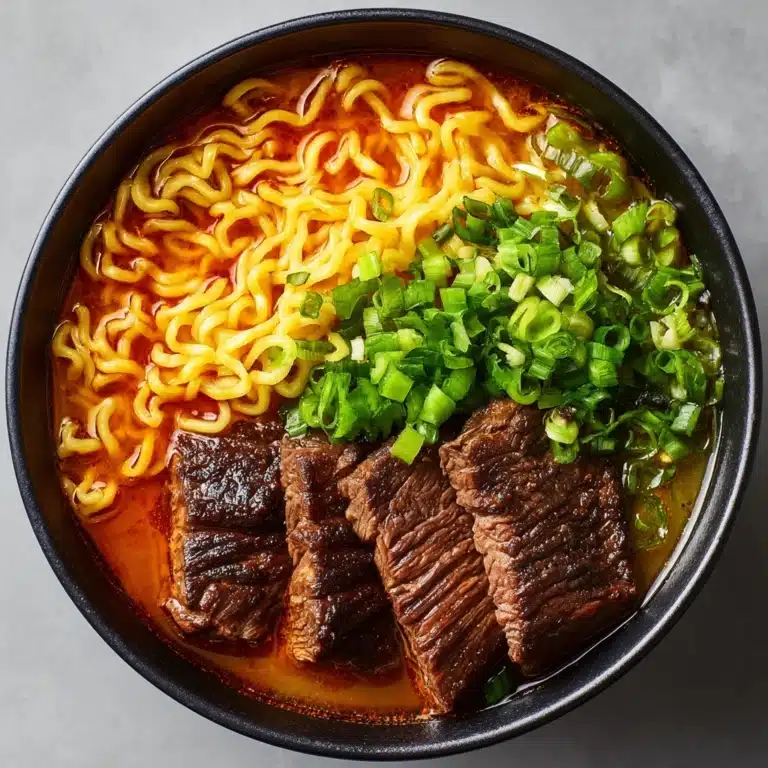 Spicy Korean Ramen: A Flavorful Journey into Authentic Korean Cuisine Recipe