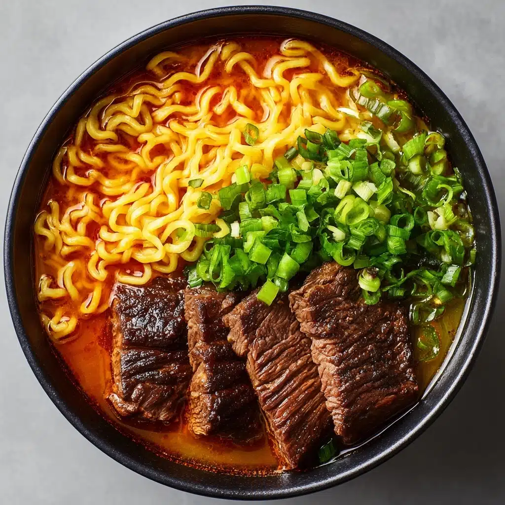 Spicy Korean Ramen: A Flavorful Journey into Authentic Korean Cuisine Recipe - Recipe Image