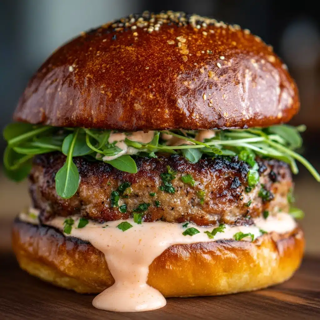 Juicy Smashed Patty Burger with Secret Sauce Recipe