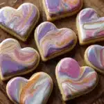 Marbled Heart Sugar Cookie Cutouts Recipe