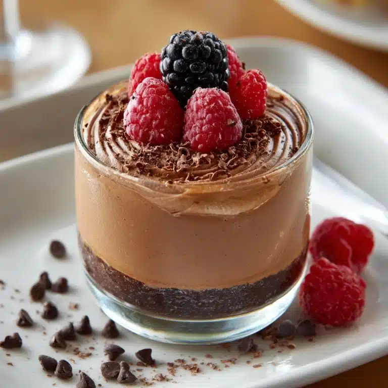 Delightful Chocolate Mousse Cups Recipe