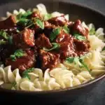 Easy Slow Cooker Beef Stroganoff Recipe