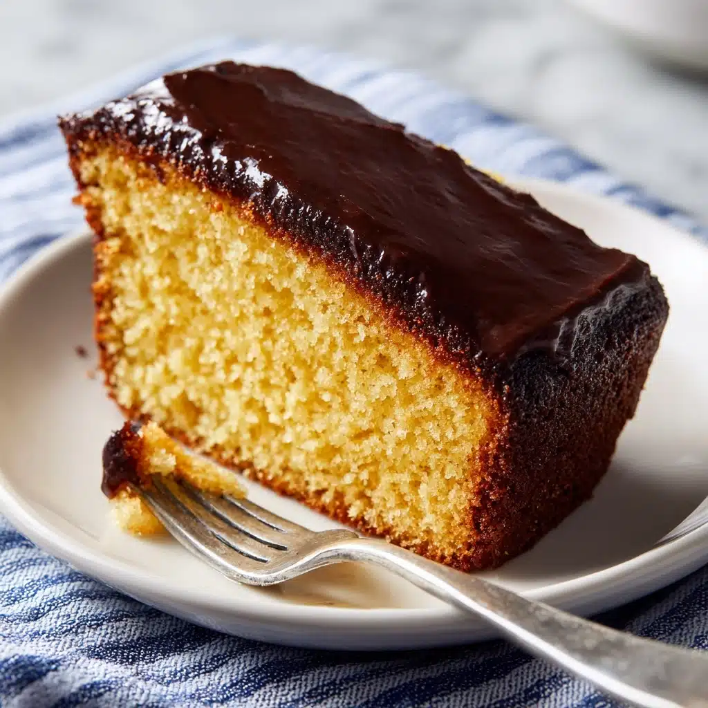 Boston Cream Poke Cake Recipe - Recipe Image