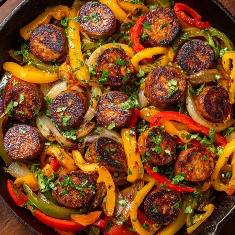 Sausage and Peppers Skillet Recipe