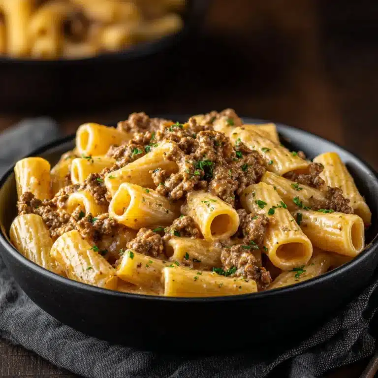 Creamy Beef Pasta Recipe