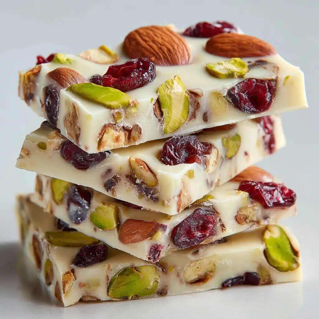 Delightful Pistachio Cranberry Bark Recipe - Recipe Image